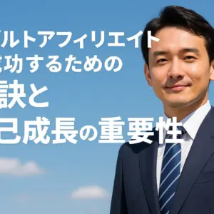 アダルトアフィリエイトで成功するための秘訣と自己成長の重要性