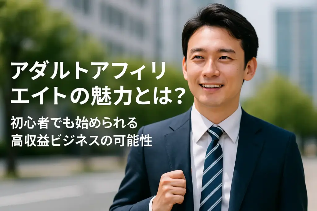 アダルトアフィリエイトの魅力とは?初心者でも始められる高収益ビジネスの可能性