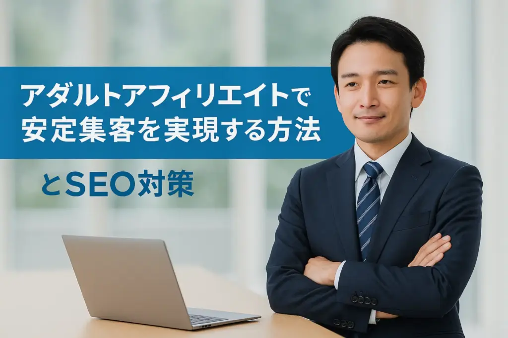 アダルトアフィリエイト(アダアフィ)で安定集客を実現する方法とSEO対策