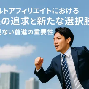 アダルトアフィリエイトにおける成長の追求と新たな選択肢 – 上を見ない前進の重要性