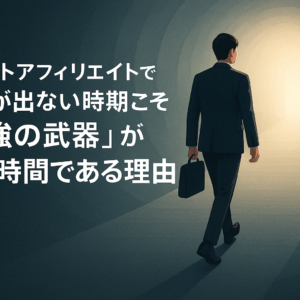 アダルトアフィリエイトで結果が出ない時期こそ「最強の武器」が育つ時間である理由