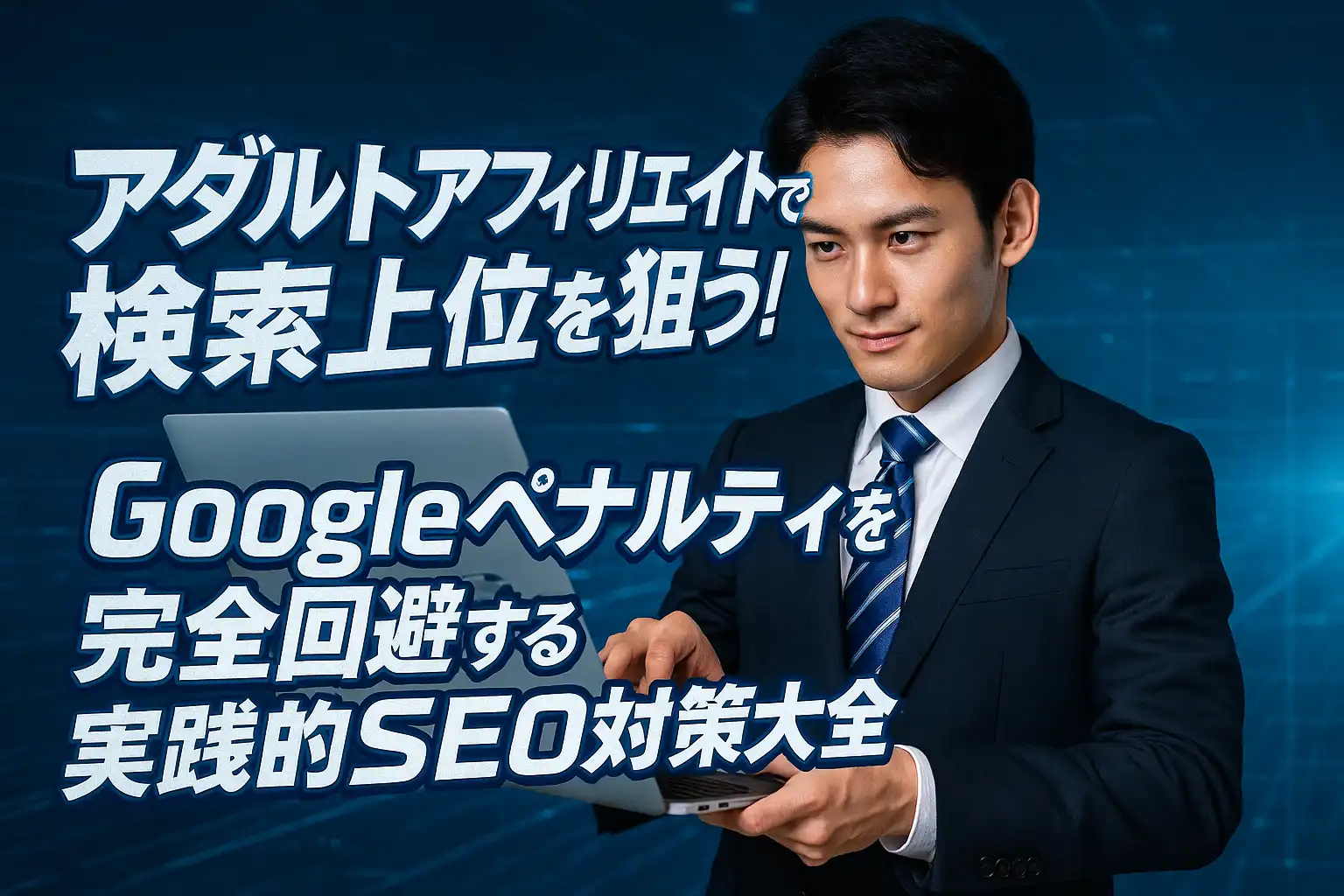 アダルトアフィリエイトで検索上位を狙う！Googleペナルティを完全回避する実践的SEO対策大全