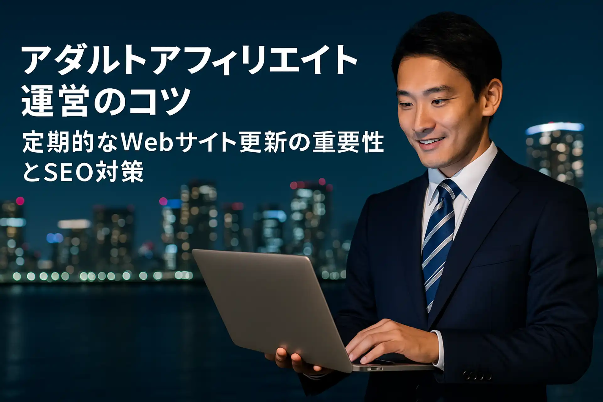 アダルトアフィリエイト運営のコツ｜定期的なWebサイト更新の重要性とSEO対策