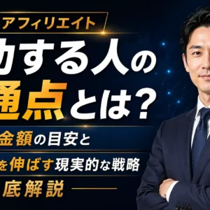アダルトアフィリエイトで成功する人の共通点とは？報酬金額の目安と収益を伸ばす現実的な戦略を徹底解説